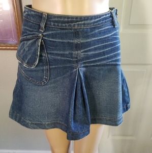 Just cavali mini denim skirt